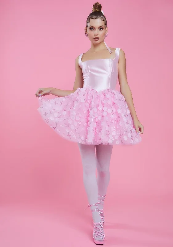 So On Pointe Flower Tutu Dress