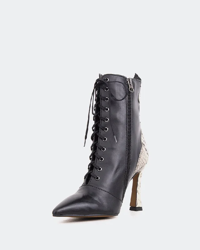 Maybelle Black Leather