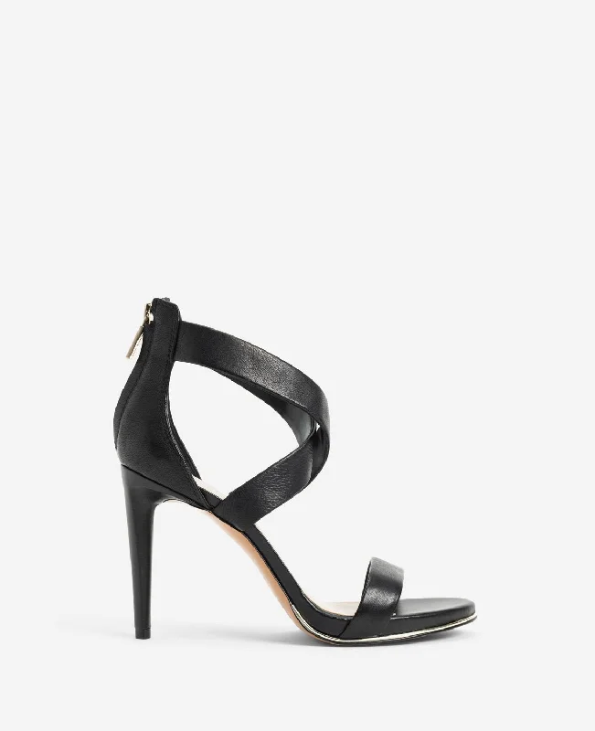 Brooke Cross Strap Heeled Sandal