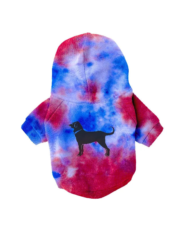 SAPPHIRE CRIMSON TIE DYE / EXTRA LARGE