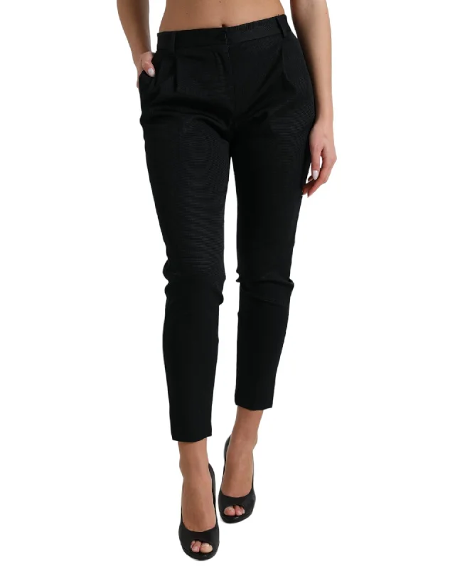 Dolce & Gabbana High Waist Cropped Pants